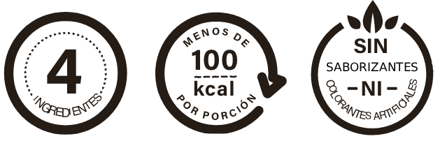 Ingredientes y calorías del snack Ligerittas